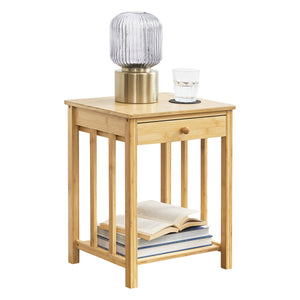 Sidebord Ranua Bambus Natur [en.casa]