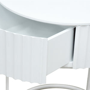 Rill sidebord med skuffe [en.casa]