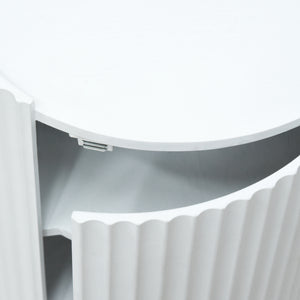 Rill sidebord med dør [en.casa]