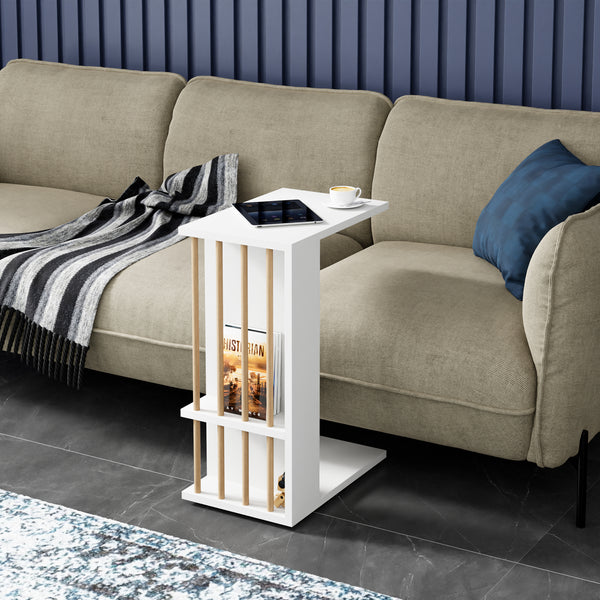 Sidebord Siikainen 65x44x29 cm [en.casa]