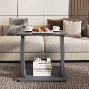 Stattela C-formet sidebord 59x35x56 cm [en.casa]