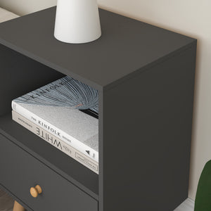 Sidebord Sundsvall 40x30x54 cm [en.casa].