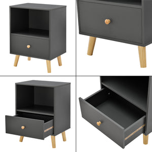 Sidebord Sundsvall 40x30x54 cm [en.casa].