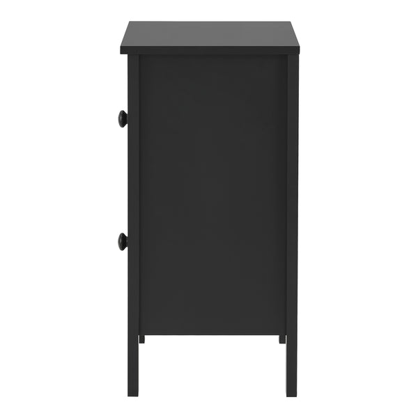 Sidebord Urjala Sort [en.casa]