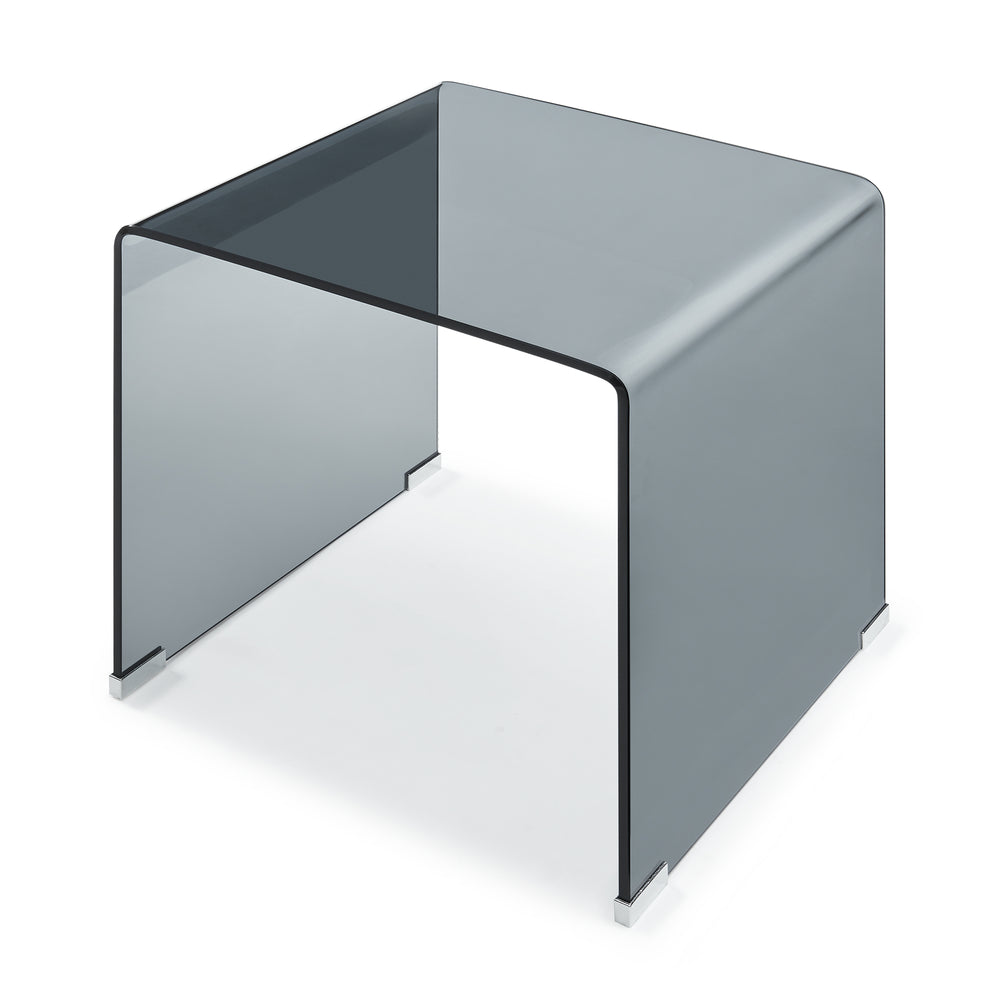Sidebord Varlofrek Glas 50x50x50 cm [en.casa]