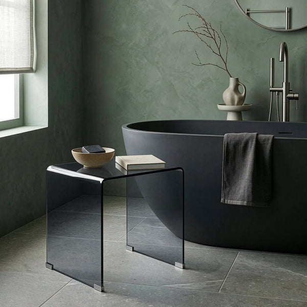 Sidebord Varlofrek Glas 50x50x50 cm [en.casa]
