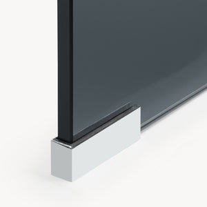 Sidebord Varlofrek Glas 50x50x50 cm [en.casa]