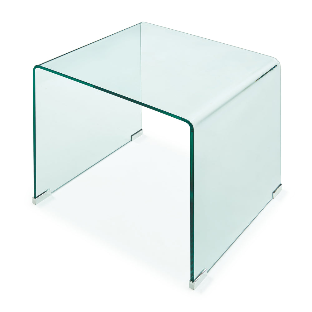 Sidebord Varlofrek Glas 50x50x50 cm [en.casa]