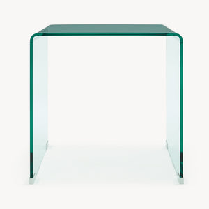 Sidebord Varlofrek Glas 50x50x50 cm [en.casa]