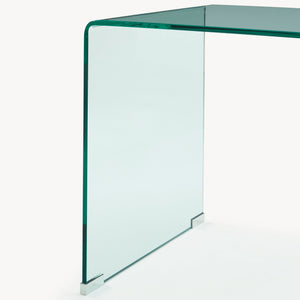 Sidebord Varlofrek Glas 50x50x50 cm [en.casa]