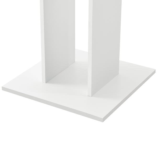 [en.casa]® Spisebord Lindesnes-65x65x78cm-melaminbelagt spånplade-i forskellige farver