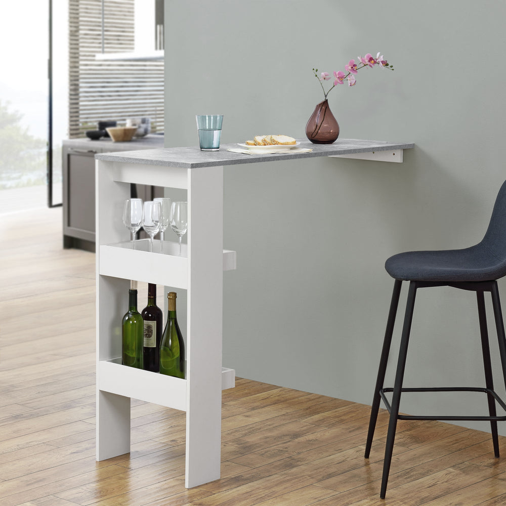 Bartbord Bromölla 120x45x106 cm forskellige farver en.casa - premiumXL
