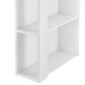 Barbord Danderyd 120x60x106 cm med 3 opbevaringsrum [en.casa]