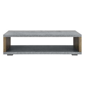 [en.casa]® Moderne sofabord - MDF-plade - ramme-metal - stue bord