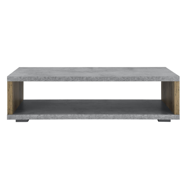 [en.casa]® Moderne sofabord - MDF-plade - ramme-metal - stue bord