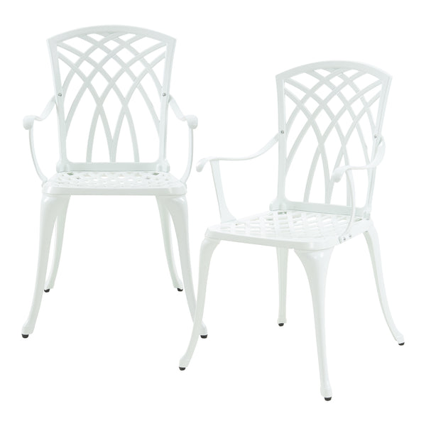 Bistrosæt Vena 3-delt i støbt aluminium [casa.pro].