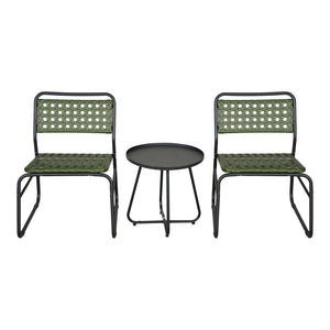 Bistrosæt Brienza 3-delt polyrattan [casa.pro].