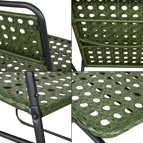 Bistrosæt Brienza 3-delt polyrattan [casa.pro].