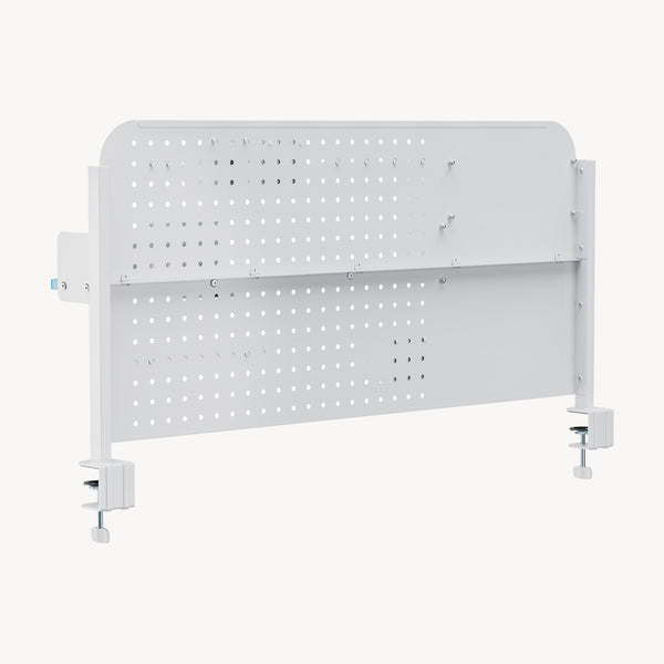 Clamp-on desk organiser Sauda 114x68 cm stål [en.casa]