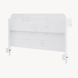 Clamp-on desk organiser Sauda 114x68 cm stål [en.casa]