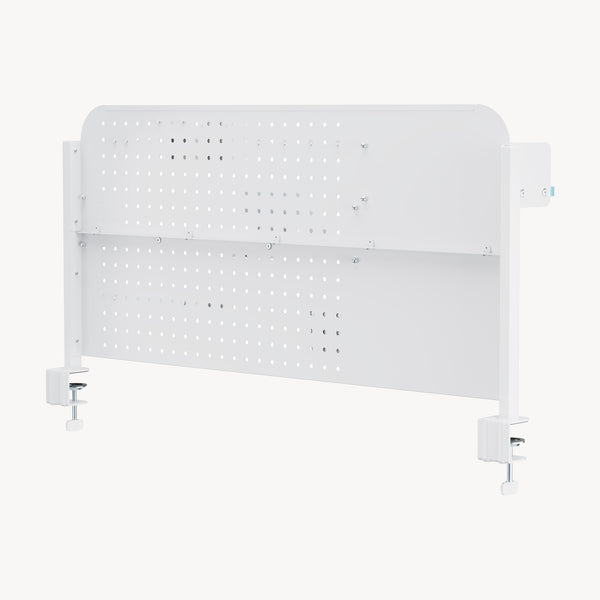 Clamp-on desk organiser Sauda 114x68 cm stål [en.casa]