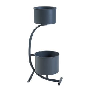 Blomsterstativ Almelo 63x29x21cm metal [en.casa].