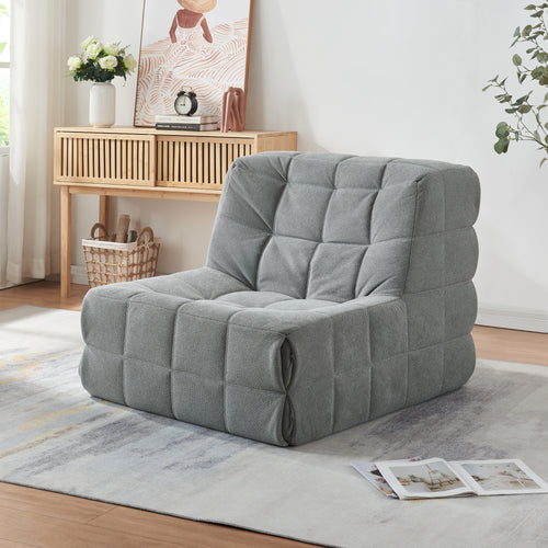 Koskyvn gulvlænestol 75x90x100 cm tekstil [en.casa]
