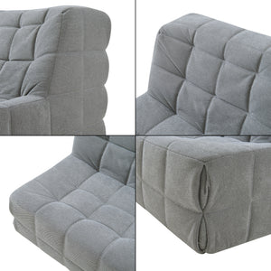 Koskyvn gulvlænestol 75x90x100 cm tekstil [en.casa]