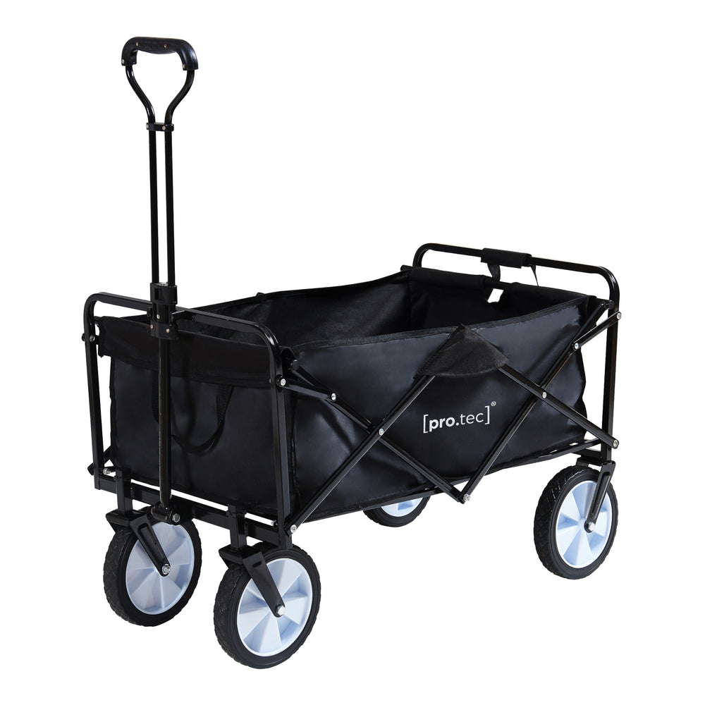 Bollerwagen Stenlille 84x55 cm maks. 80 kg Sort [pro.tec]