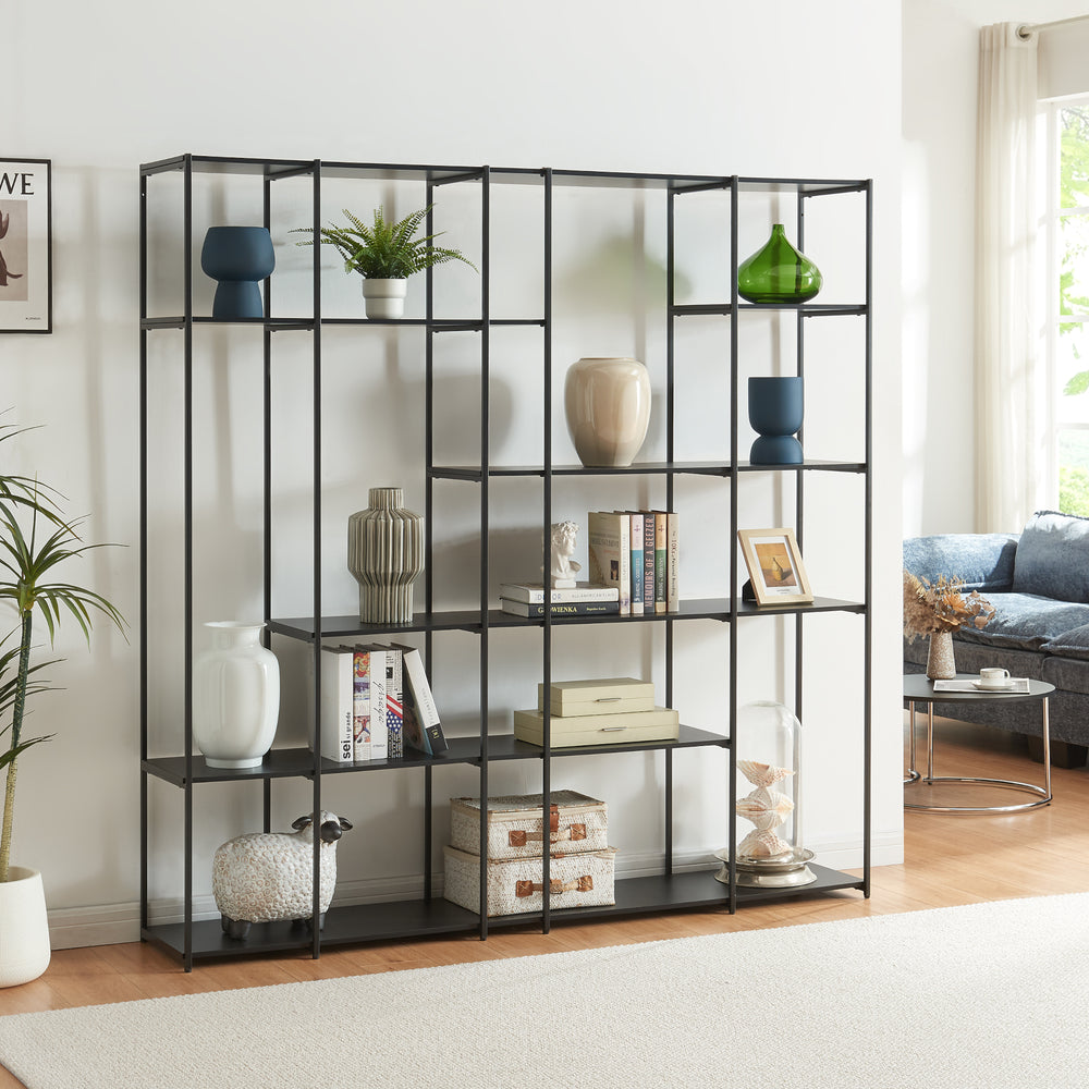 Gulvreol Rælingen Sort [en.casa]