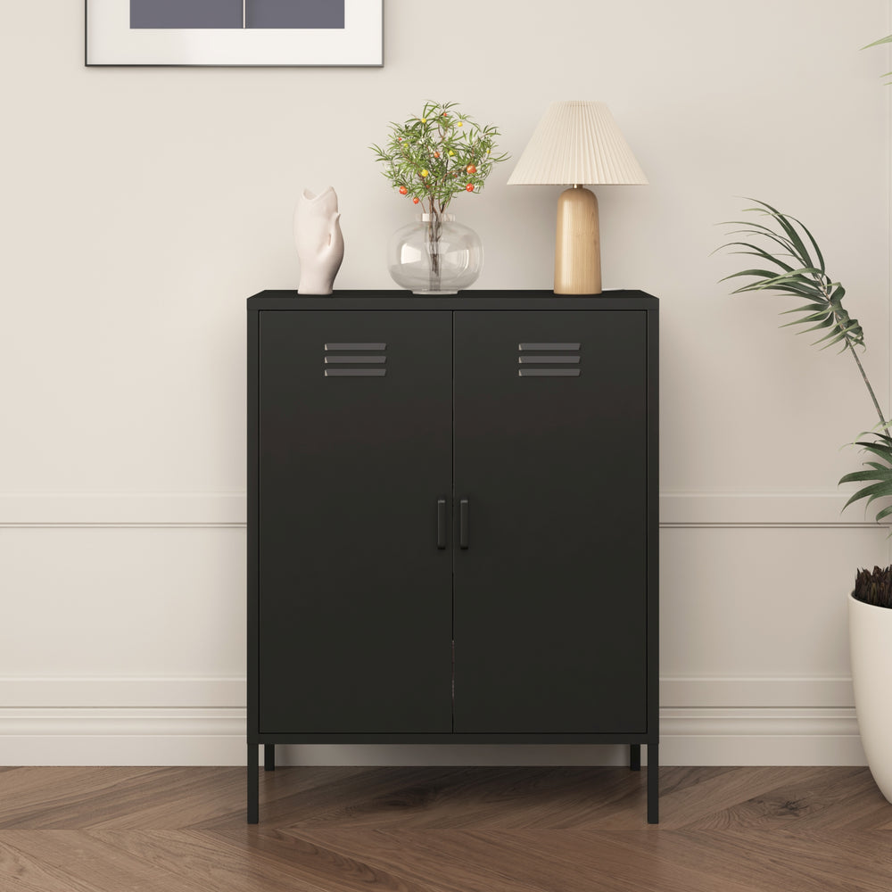 Kontorskab Pyhäranta Metal [en.casa]