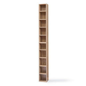 CD-hylde Tynset 187x20x17 cm med 10 rum [en.casa]