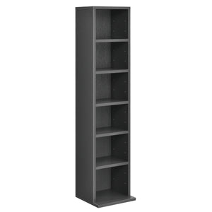 CD-hylde Tynset 90x20x20 cm med 6 rum [en.casa]