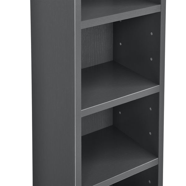 CD-hylde Tynset 90x20x20 cm med 6 rum [en.casa]