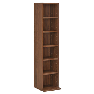 CD-hylde Tynset 90x20x20 cm med 6 rum [en.casa]