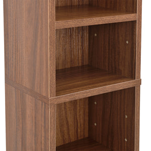 CD-hylde Tynset 90x20x20 cm med 6 rum [en.casa]