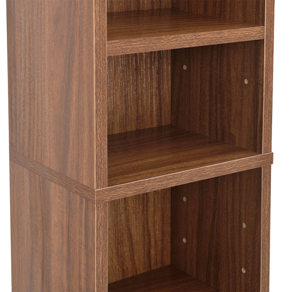 CD-hylde Tynset 90x20x20 cm med 6 rum [en.casa]