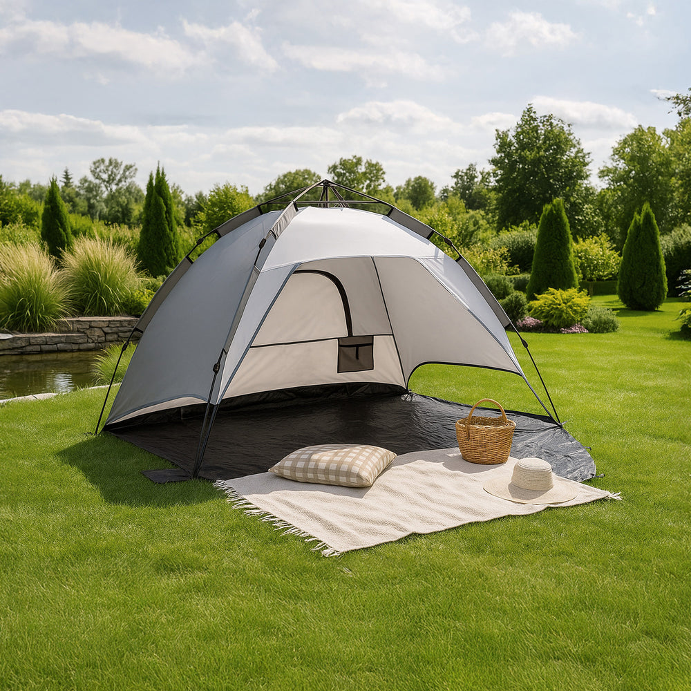 Strandtelt Mullsjö Pop Up-strandtelt 215x135x140cm [pro.tec]