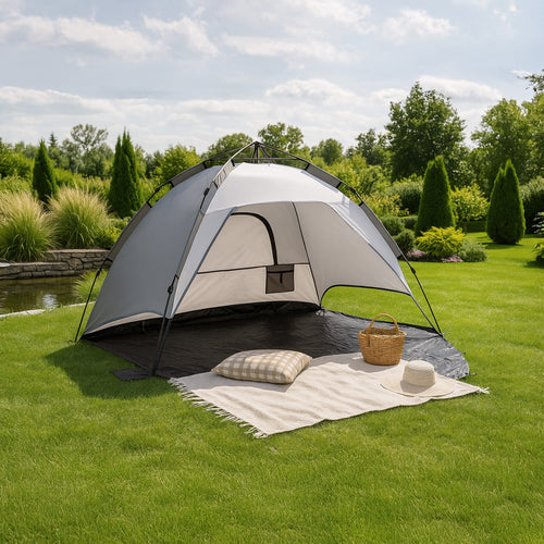 Strandtelt Mullsjö Pop Up-strandtelt 215x135x140cm [pro.tec]