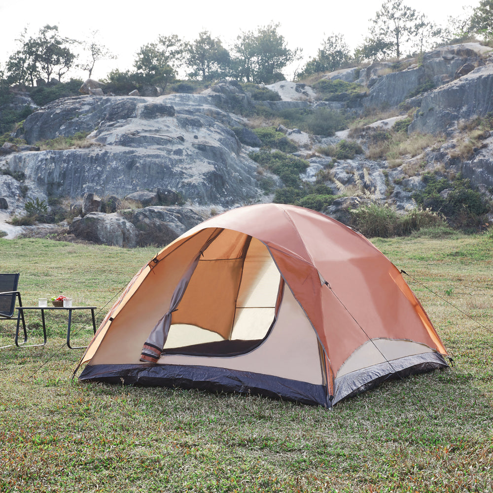 Campingtelt Bergeijk 213x213x130cm i forskellige farver. farver [pro.tec]