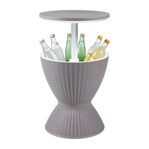 Kølebord Atessa 58x49 cm Rattanlook [casa.pro]