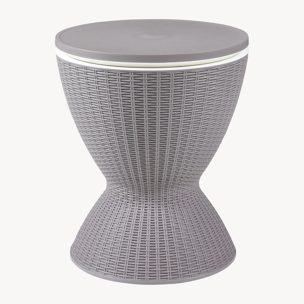 Kølebord Atessa 58x49 cm Rattanlook [casa.pro]