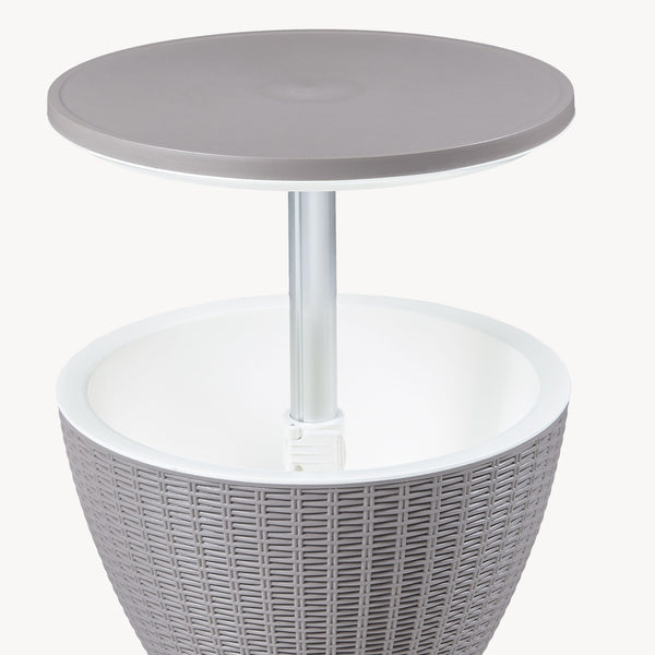 Kølebord Atessa 58x49 cm Rattanlook [casa.pro]