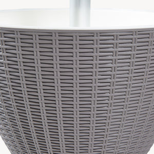 Kølebord Atessa 58x49 cm Rattanlook [casa.pro]