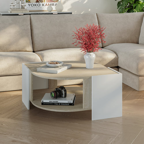 Klipsari sofabord 75x75x40 cm [en.casa]