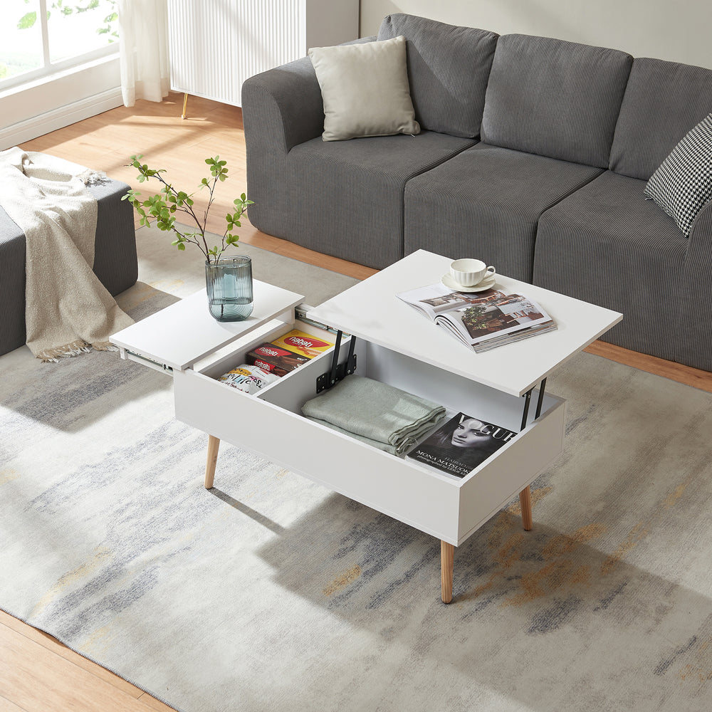 Sofabord med opbevaringsplads Flesen [en.casa]