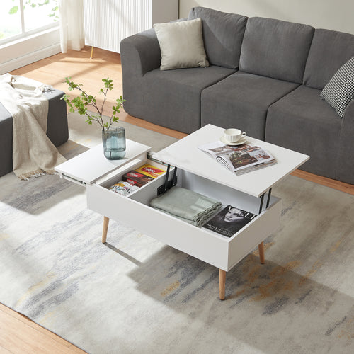 Sofabord med opbevaringsplads Flesen [en.casa]