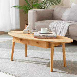 Sofabord Harboøre bambus natur [en.casa] - premiumXL