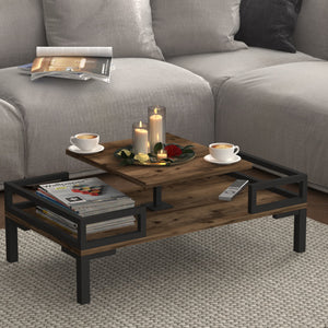 Sofabord Hultsfred 90x50x34,5cm i forskellige farver [en.casa] - premiumXL