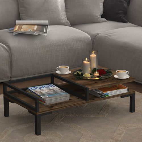 Sofabord Ibestad 90x50x28cm i forskellige farver [en.casa] - premiumXL